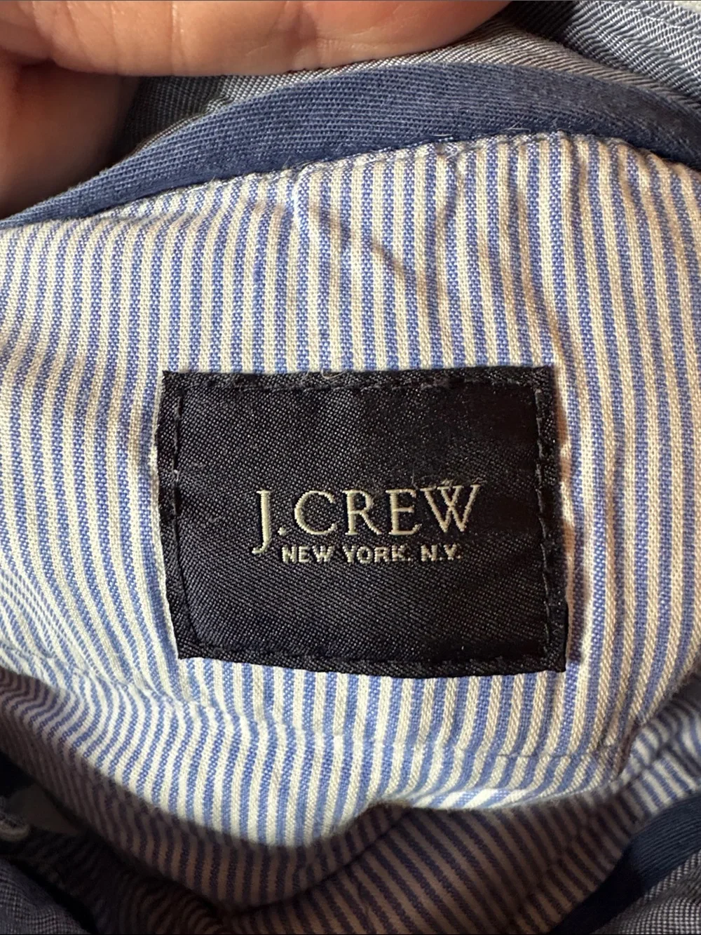 J.Crew Club Short Light Blue Cotton Chino Shorts Men’s Size 31 Flat Front